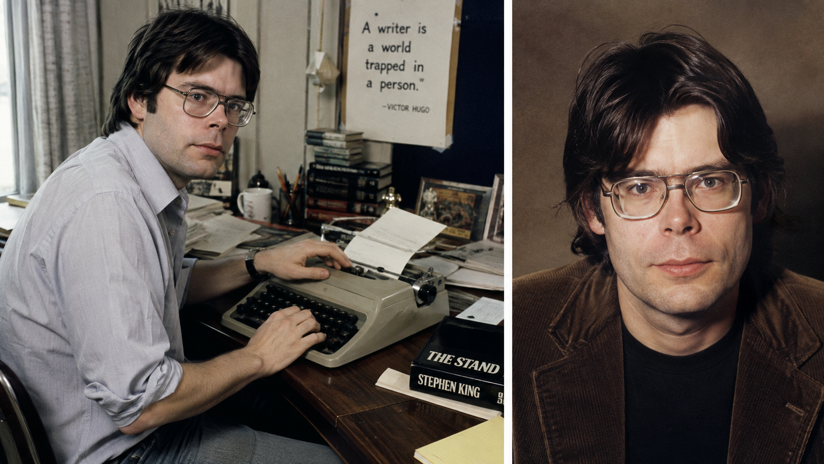 Πριν γίνει ο Stephen King, ήταν ένας άνθρωπος που προσπαθούσε να τα καταφέρει