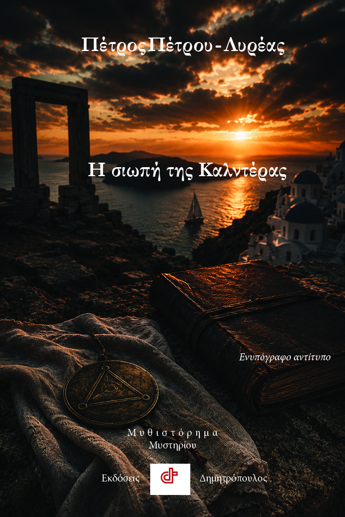 Η Σιωπή της Καλντέρας. Ένα μυθιστόρημα μυστηρίου για τις αλήθειες που δεν ειπώθηκαν ποτέ.